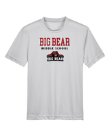 Big Bear Middle School Block - Youth Performance T-Shirt