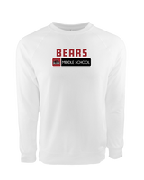 Big Bear Middle School Pennant - Crewneck Sweatshirt