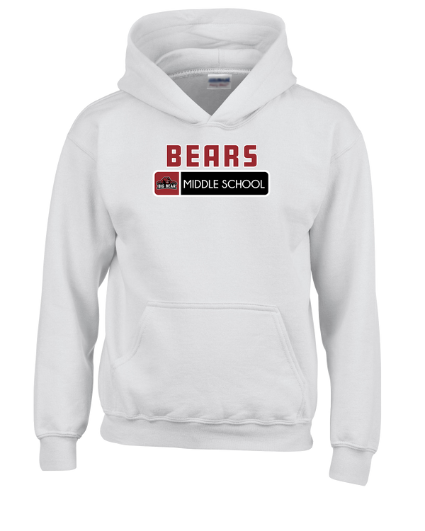Big Bear Middle School Pennant - Cotton Hoodie