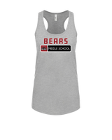 Big Bear Middle School Pennant - Womens Tank Top
