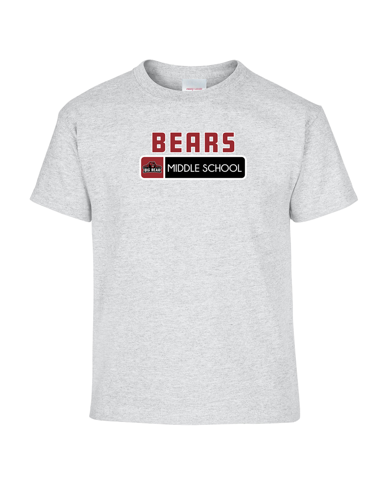 Big Bear Middle School Pennant - Youth T-Shirt