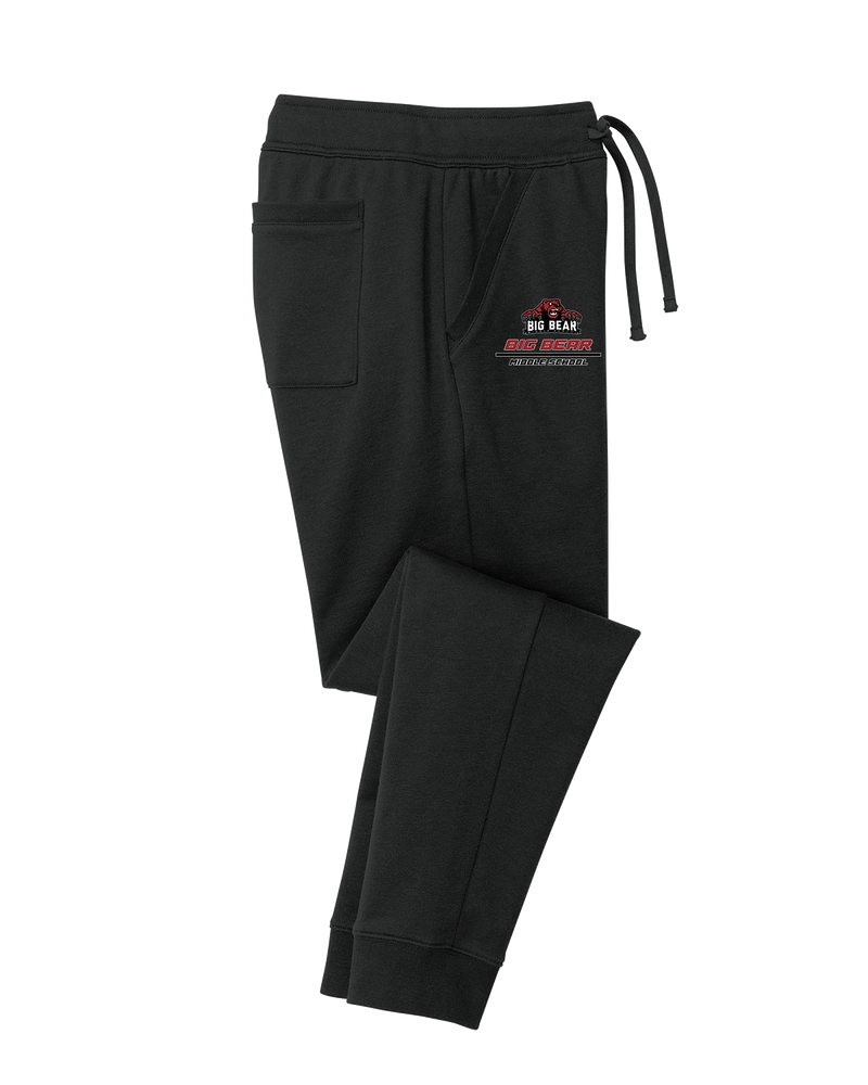 Big Bear Middle School Split - Cotton Joggers