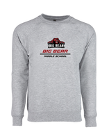 Big Bear Middle School Split - Crewneck Sweatshirt