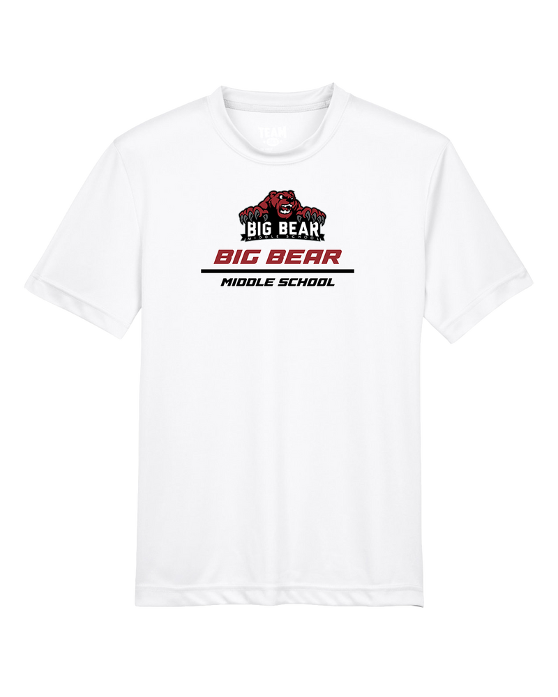 Big Bear Middle School Split - Youth Performance T-Shirt