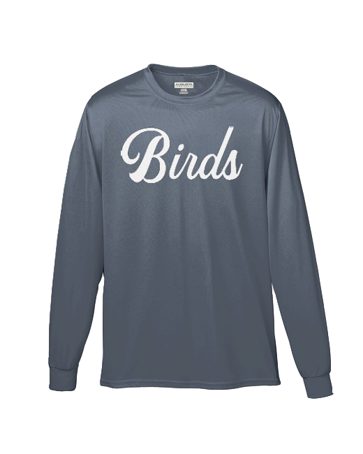 Fairmont Birds Script - Performance Long Sleeve T-Shirt