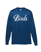 Fairmont Birds Script - Performance Long Sleeve T-Shirt