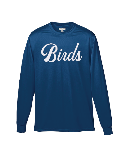 Fairmont Birds Script - Performance Long Sleeve T-Shirt