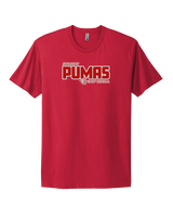 Bisbee HS Softball Bold - Mens Select Cotton T-Shirt