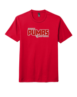 Bisbee HS Softball Bold - Tri-Blend Shirt
