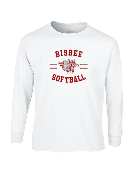 Bisbee HS Softball Curve - Cotton Longsleeve