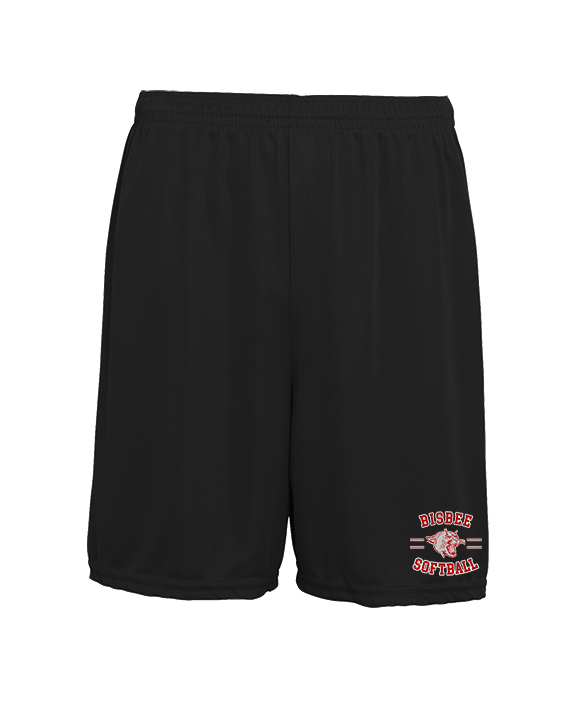 Bisbee HS Softball Curve - Mens 7inch Training Shorts