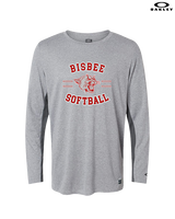 Bisbee HS Softball Curve - Mens Oakley Longsleeve