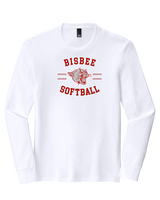 Bisbee HS Softball Curve - Tri-Blend Long Sleeve