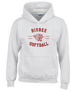 Bisbee HS Softball Curve - Unisex Hoodie