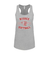 Bisbee HS Softball Curve - Womens Tank Top