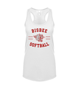Bisbee HS Softball Curve - Womens Tank Top