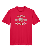 Bisbee HS Softball Curve - Youth Performance Shirt