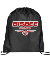 Bisbee HS Softball Design - Drawstring Bag