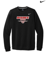 Bisbee HS Softball Design - Mens Nike Crewneck