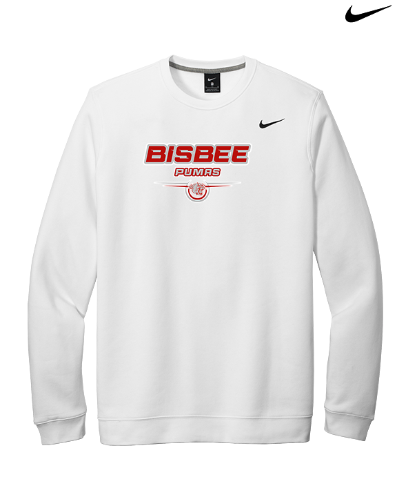 Bisbee HS Softball Design - Mens Nike Crewneck