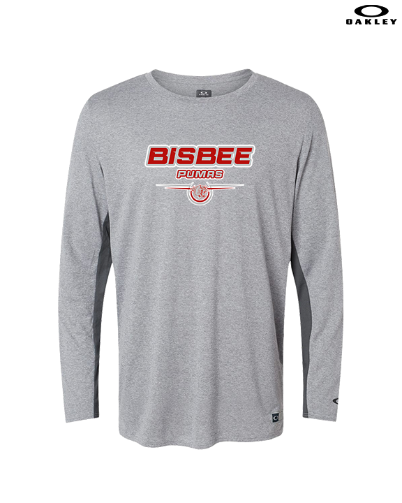 Bisbee HS Softball Design - Mens Oakley Longsleeve