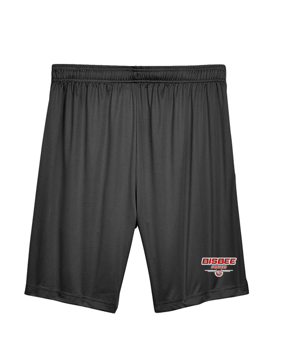 Bisbee HS Softball Design - Mens Training Shorts with Pockets
