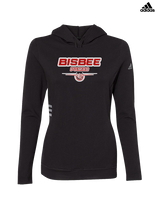 Bisbee HS Softball Design - Womens Adidas Hoodie