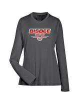 Bisbee HS Softball Design - Womens Performance Longsleeve