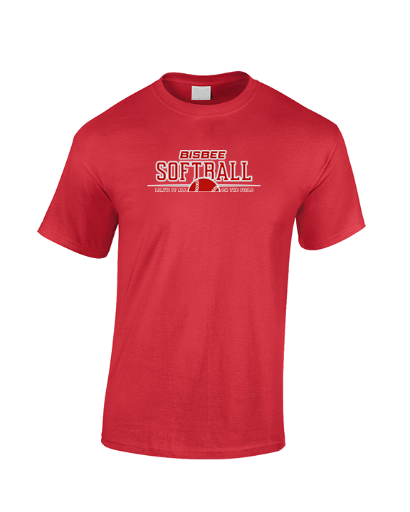 Bisbee HS Softball Leave It - Cotton T-Shirt
