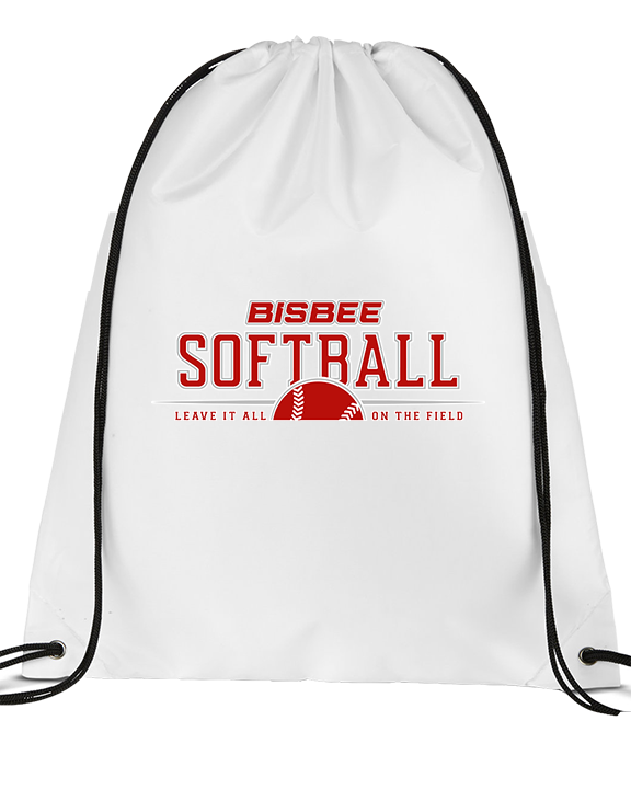 Bisbee HS Softball Leave It - Drawstring Bag
