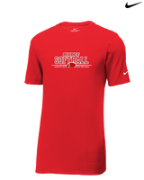 Bisbee HS Softball Leave It - Mens Nike Cotton Poly Tee