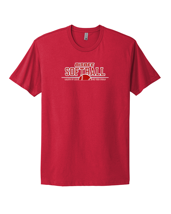 Bisbee HS Softball Leave It - Mens Select Cotton T-Shirt