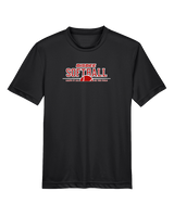 Bisbee HS Softball Leave It - Youth Performance Shirt