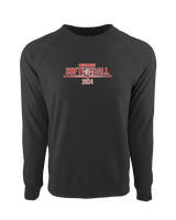 Bisbee HS Softball Softball - Crewneck Sweatshirt