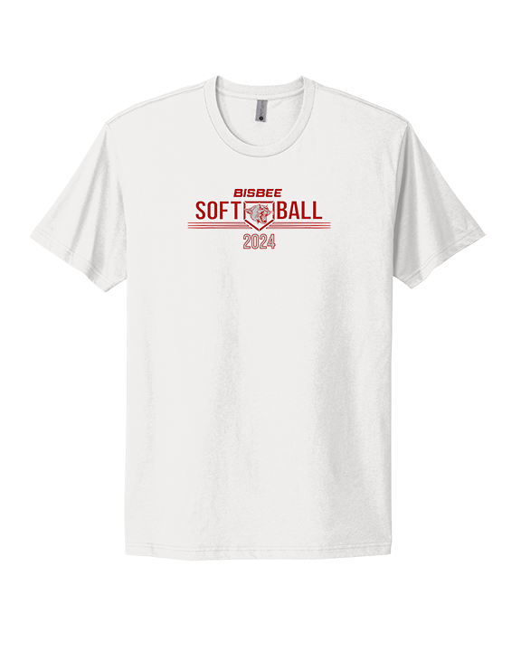 Bisbee HS Softball Softball - Mens Select Cotton T-Shirt
