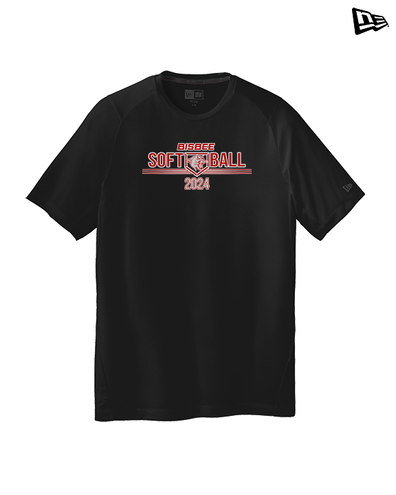 Bisbee HS Softball Softball - New Era Performance Shirt
