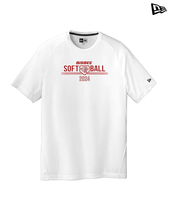 Bisbee HS Softball Softball - New Era Performance Shirt