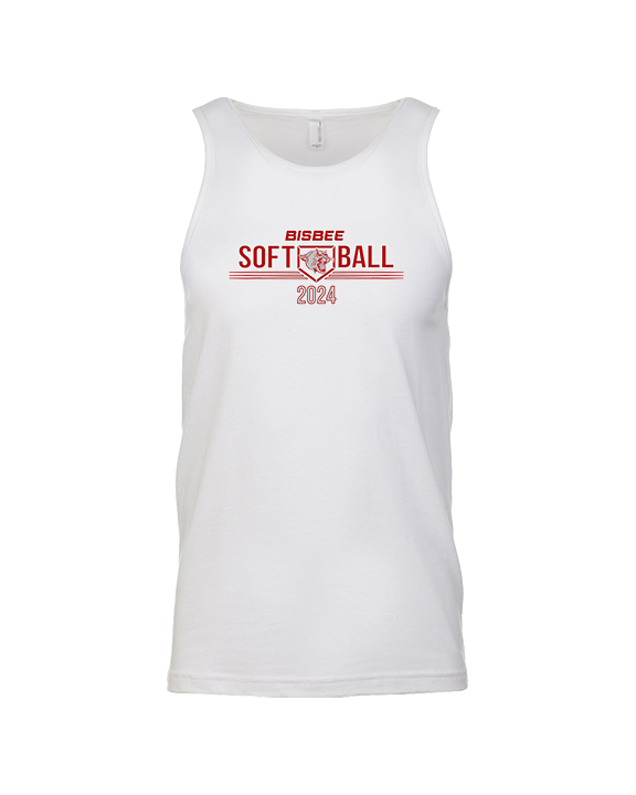 Bisbee HS Softball Softball - Tank Top