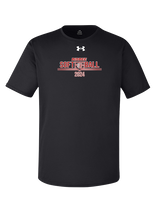 Bisbee HS Softball Softball - Under Armour Mens Team Tech T-Shirt