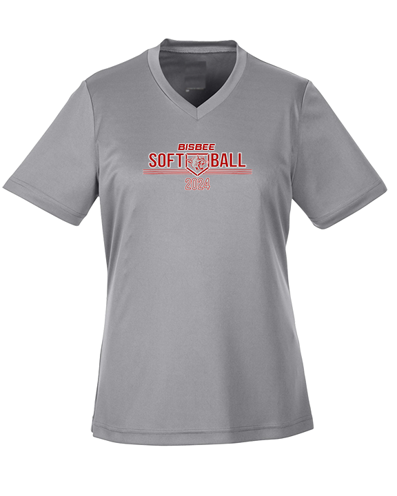 Bisbee HS Softball Softball - Womens Performance Shirt