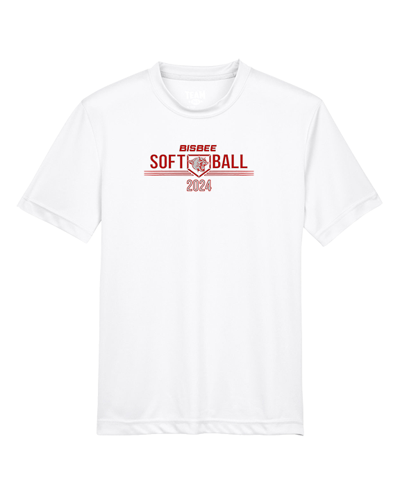 Bisbee HS Softball Softball - Youth Performance Shirt