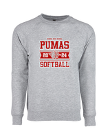 Bisbee HS Softball Stamp - Crewneck Sweatshirt