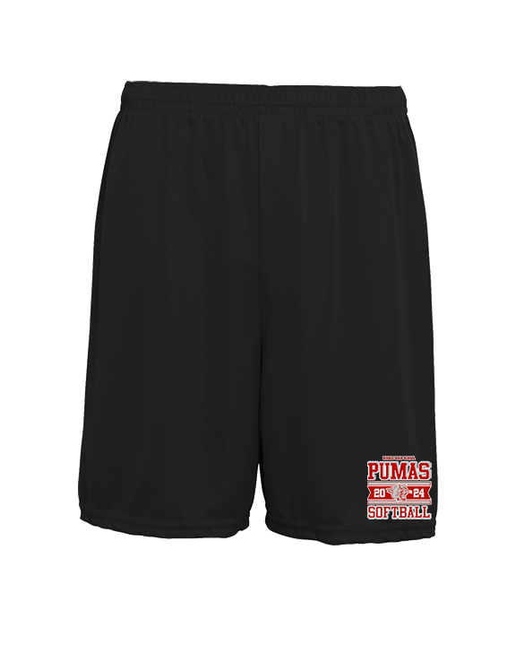 Bisbee HS Softball Stamp - Mens 7inch Training Shorts