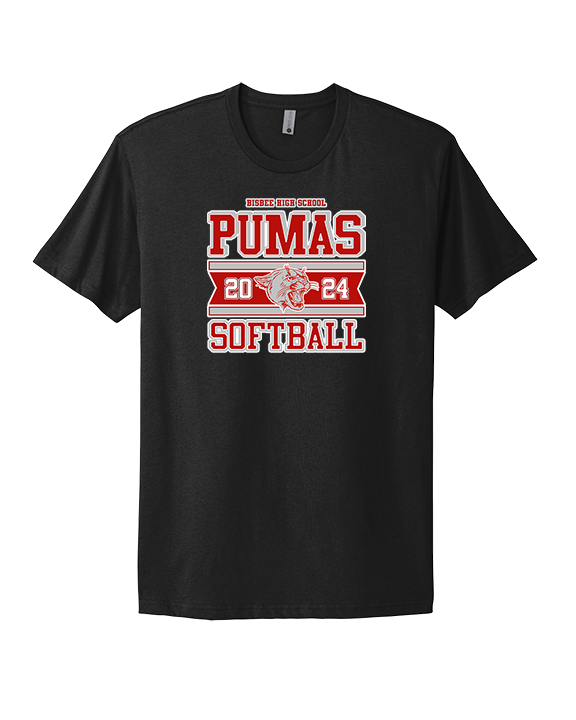 Bisbee HS Softball Stamp - Mens Select Cotton T-Shirt