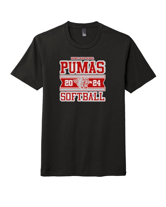 Bisbee HS Softball Stamp - Tri-Blend Shirt