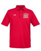 Bisbee HS Softball Stamp - Under Armour Mens Tech Polo
