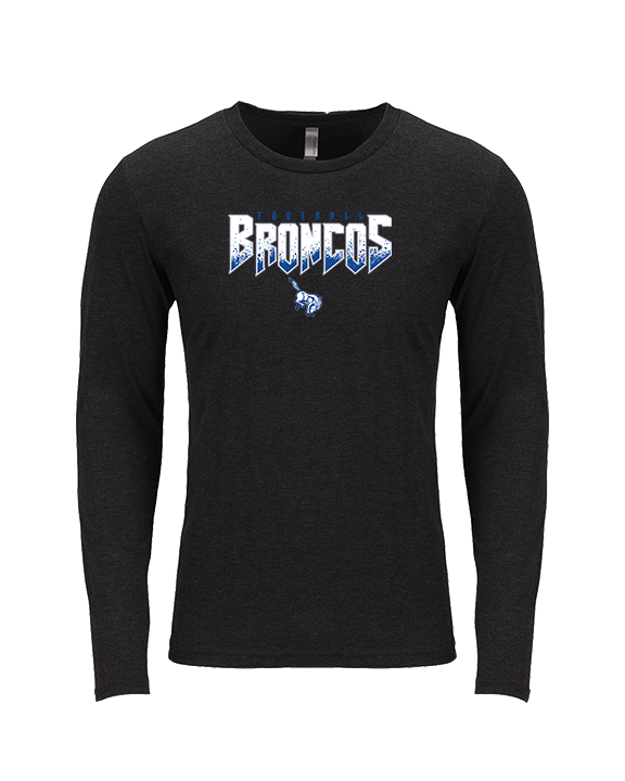 Bishop HS Football - Tri-Blend Long Sleeve