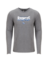 Bishop HS Football - Tri-Blend Long Sleeve