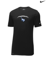 Bishop HS Football Laces - Mens Nike Cotton Poly Tee