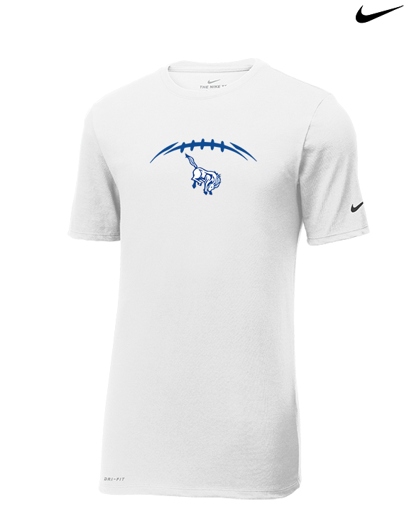 Bishop HS Football Laces - Mens Nike Cotton Poly Tee